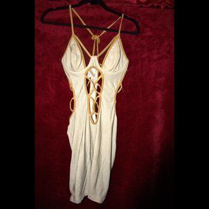 Shirley of Hollywood Gold Dress